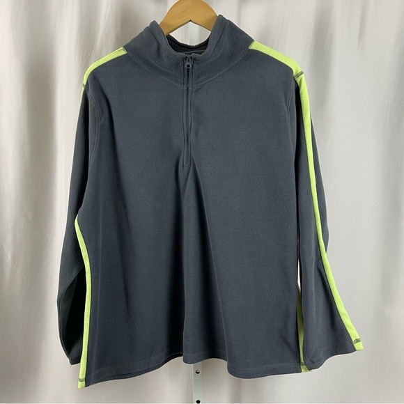 Old Navy XXL 2X Fleece Half Zip Pullover Outdoor Hiking Camping Fall Winter - Picture 1 of 7